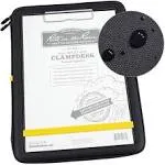 Rite in the Rain Weatherproof Clampdesk, 14" x 10.625", Black with Writing Surface, Storage Inside (No. 296)