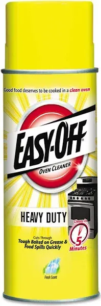 EASY-OFF 87979CT Heavy Duty Oven Cleaner, Fresh Scent, Foam, 14.5 oz Aerosol (Case of 12)