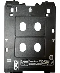 Brainstorm ID Inkjet PVC Card Tray for Canon PIXMA TS82xx, TS83xx, and