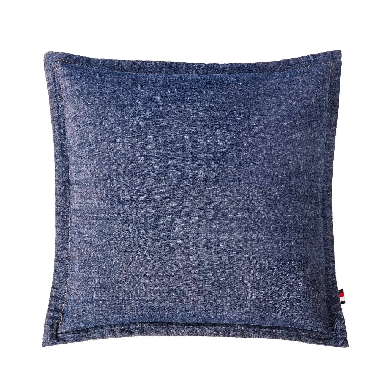  100% Cotton Washed Yarn Dyed Denim Euro Sham Cover 26&#039;&#039; x 26&#034; x 26&#034; Denim Sham