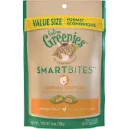 Feline Greenies Smartbites Flavor Cat Treats