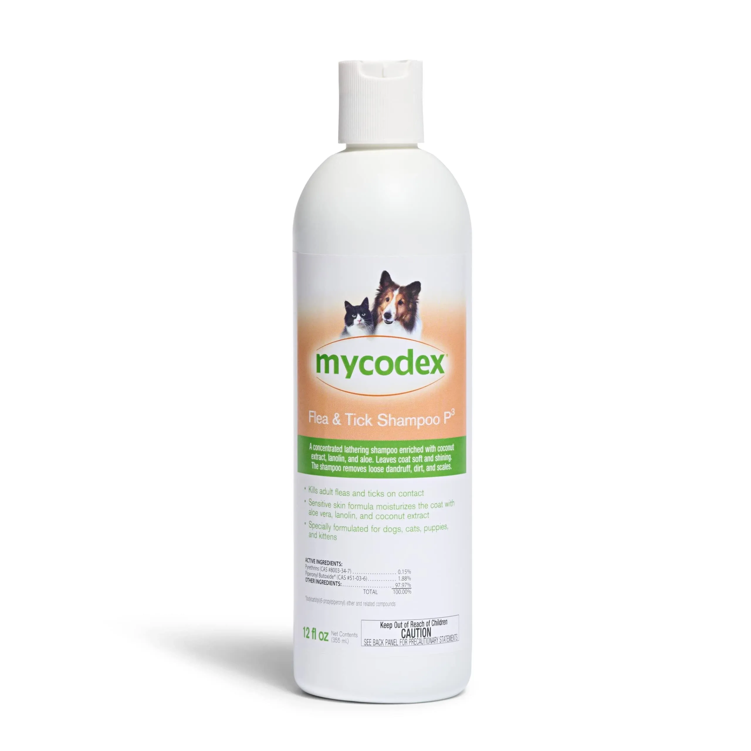 Mycodex Flea & Tick Shampoo P3 12 oz