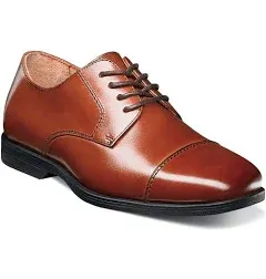 Kid Florsheim Shoes Reveal Jr Boys. Cap Toe Oxford