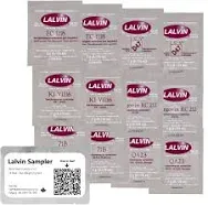 Lalvin Sampler Wine Yeast 12 Pack