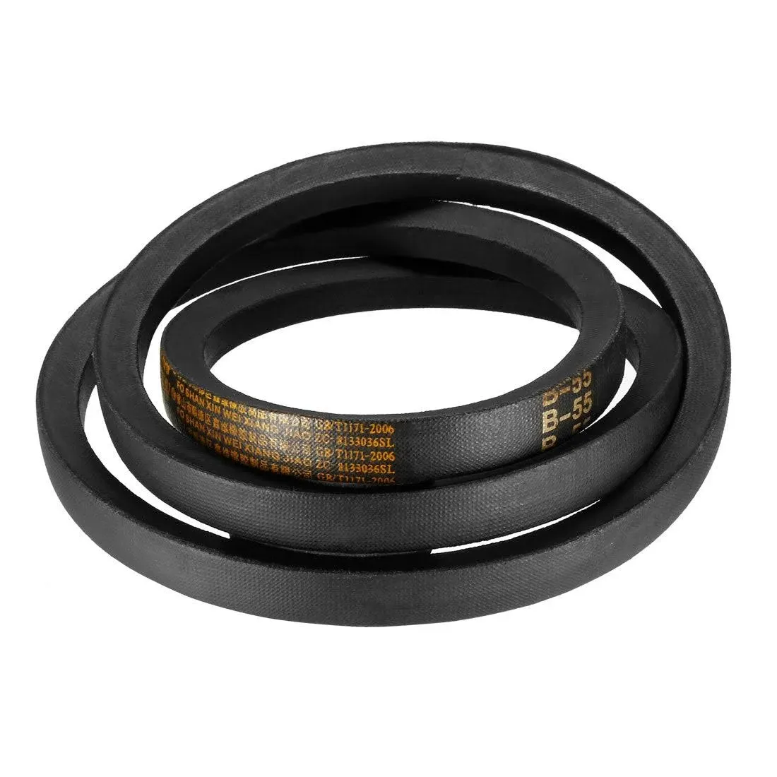 B-55 V-Belts 55&#034; Inner Length, B-Section Rubber Drive Belt