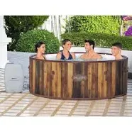 Bestway Helsinki SaluSpa 7 Person Inflatable Hot Tub Spa with 180 AirJets