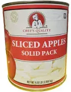 Chef's Quality Sliced Apples