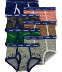 Carter's Little Boys Cotton Briefs 7 Pack