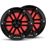 Rockford Fosgate M1 6.5 Color Optix Marine 2-Way Speakers - Black pn m1-65b