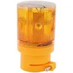 LED Solar Strobe Warning Light Flashing Construction Safety Road Barricade Tr...