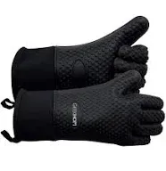 Grilling Gloves Pair GeekHom Brand Black