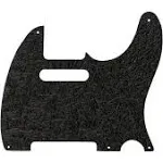 Fender Waylon Jennings Leather Pickguard - Black