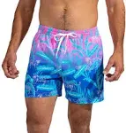 Chubbies Men's Classic 5.5" Swim Trunks, Small, Hydrofoils