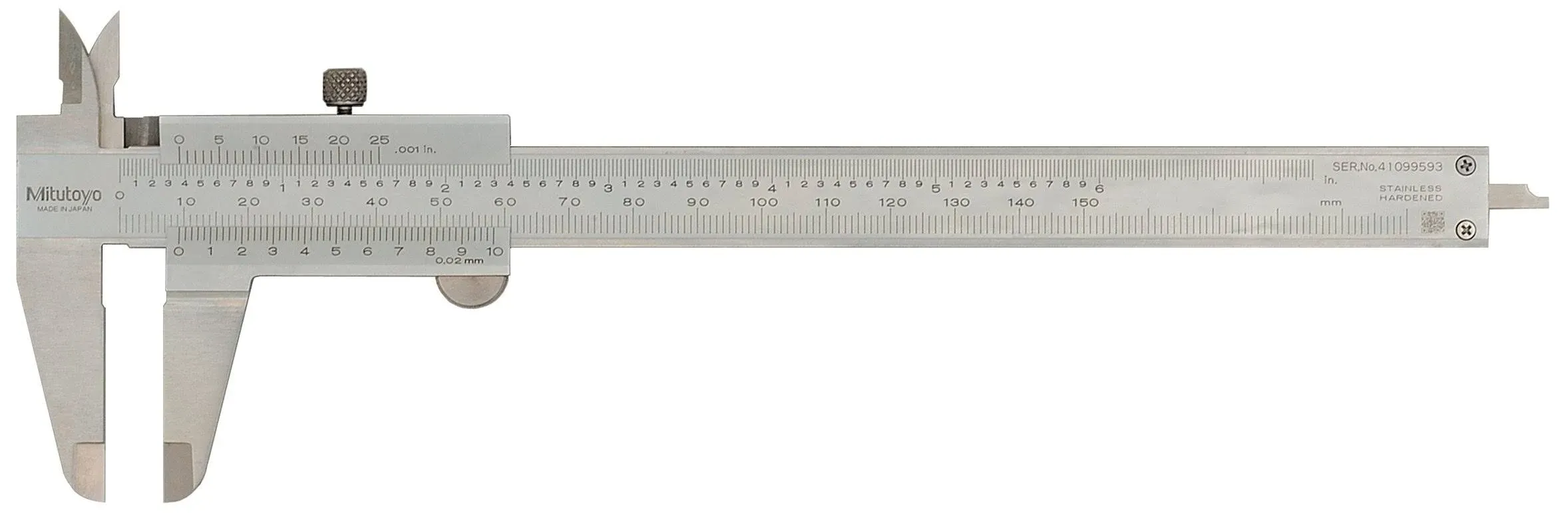 Mitutoyo 530-312 0-6"/150mm Vernier Caliper