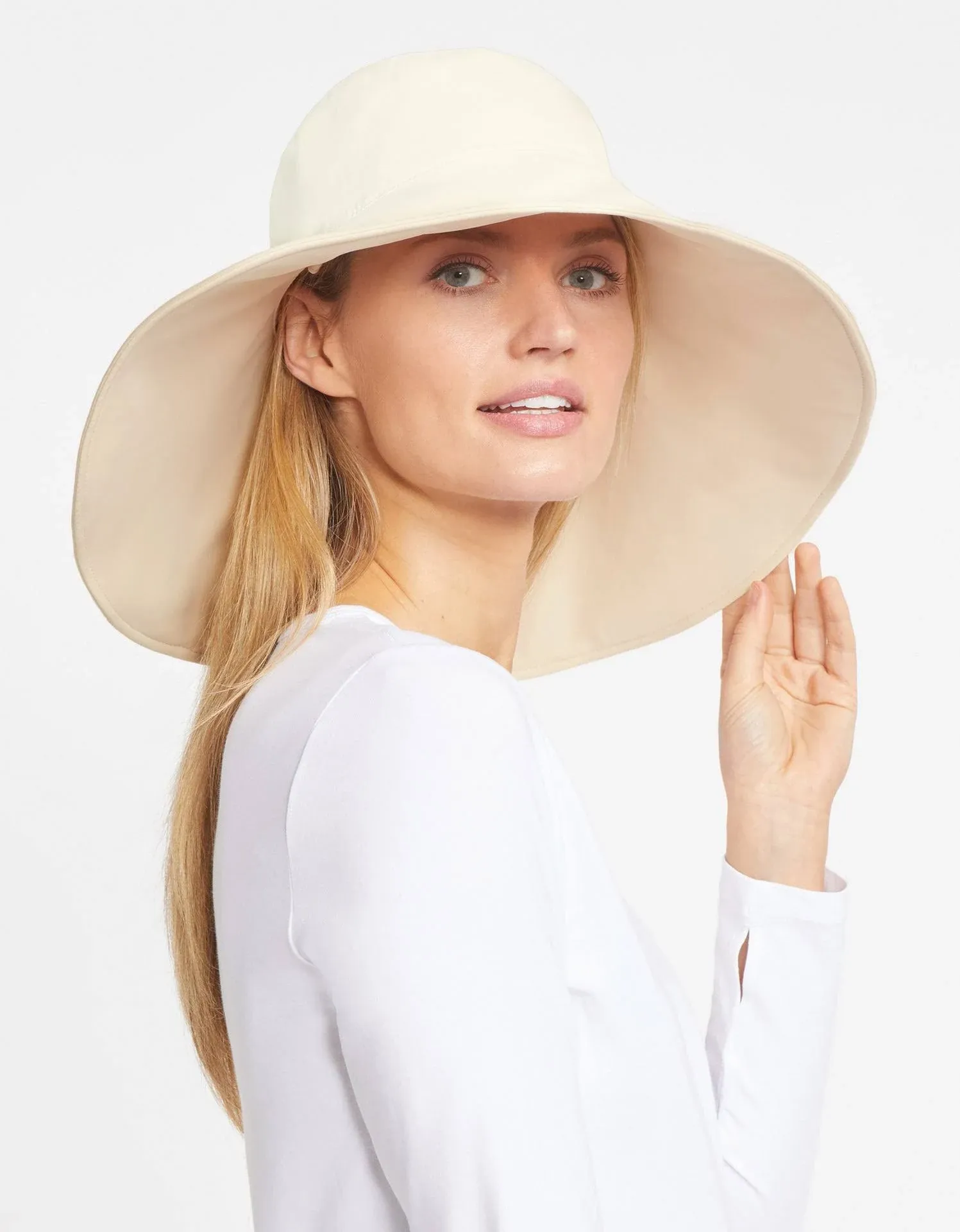 Solbari Ultra Wide Brim Hat Women's UPF50+ Uv Protection