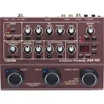 BOSS AD-10 Acoustic Preamp effector DI 4-band EQ XLR stereo output F/S w/Track#