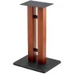 Monolith by Monoprice 18in Speaker Stands Cherry Each