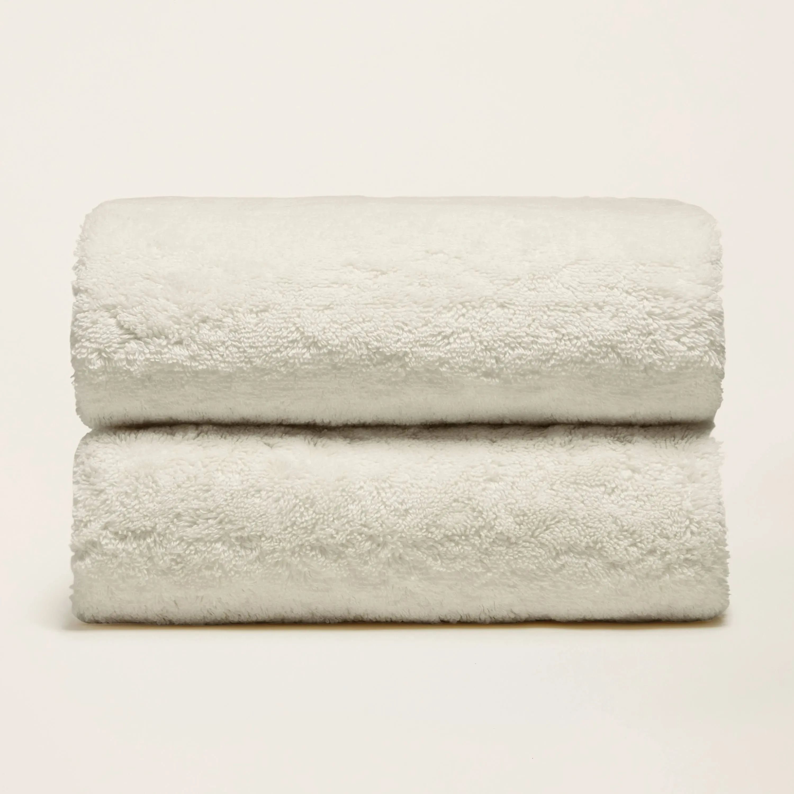 Cream Serene Ultraplush Australian Cotton Towels | Italic