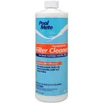 Pool Mate Swimming Pool Spa &amp; Hot Tub Liquid Filter Cleaner - 4 Quarts