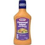 Kraft Dressing, Thousand Island with Bacon - 16 fl oz