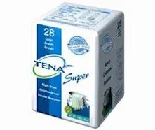 Tena 67401 Super Medium Maximum Absorbency Briefs 56/Case by TENA