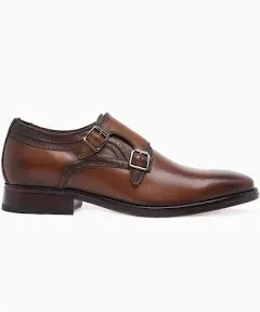 Johnston &amp; Murphy Men&#039;s Danridge Double Buckle Monk Shoe