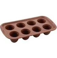 NEW Wilton 8 At A Time Brownie Pop Silicone Baking Mold