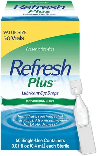 Refresh Eye Drops Lubricant Plus