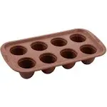 Wilton Silicone Bakeware, 8 Cavity Brownie Pops Mold  Resist Stains and Odors