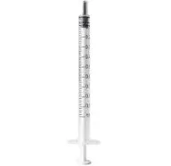 1ml 1cc Syringe with Luer Slip Tip, No Needle (Pack of 50)