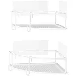 Umbra Cubiko Corner Bin, Set of 2 - White