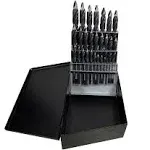 Astro Tools TurboStep TS29 ONYX 29pc HSS Reduced Shank Mechanics Length 1/16" - 1/2" Drill Bit Set