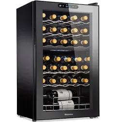 Wine Enthusiast 32-Bottle Dual Zone MAX Compressor Wine Cooler