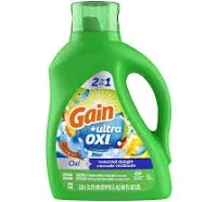 Gain Ultra Oxi Liquid Laundry Detergent Waterfall