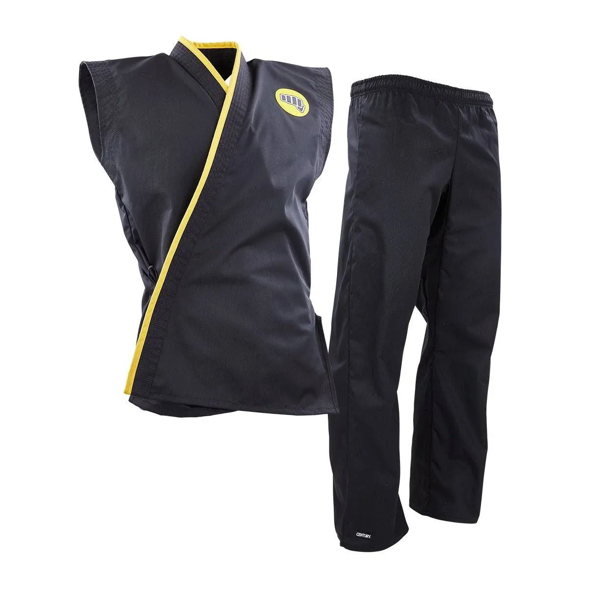 Century Martial Arts Karate Gi - Cobra Kai, Size 4 | Karate Kid Inspired Youth & Adult Gi | Men, Women and Unisex Outfit with Pants & Top | Wear as Costume or for Training | Polyester and Cotton Blend