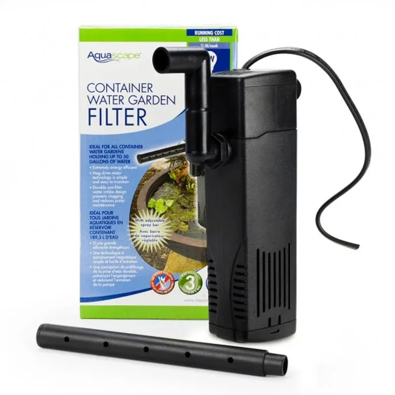 Aquascape Container Water Garden Filter with Pump (77005)