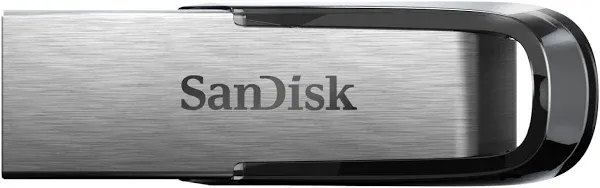 SanDisk 64GB Ultra Flair SuperSpeed USB 3.1 (Gen 1) Flash Drive - Silver