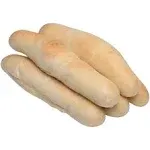 New York Bakery 8" Garlic Breadsticks 12.5 Pound Each - 1 per Case.