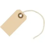 EZDOM Manila Paper Tags with String