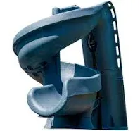 SR Smith Helix2 Pool Slide Gray Granite 640-209-58124