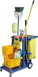 Direct Mop Sales Janitor Cart - Blue