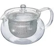 HARIO Teapot Transparent Practical Capacity 450 ml Stainlessly enjoying 