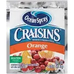 Ocean Spray Craisins Dried Cranberries, Orange, 1.16 Ounce (Pack of 200)