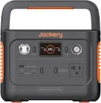 Jackery Solar Generator Explorer 300 Plus with 40W Solar Panel, 288Wh Expandable Large Battery,Power On The Go,Ideal for Low Carbon Living