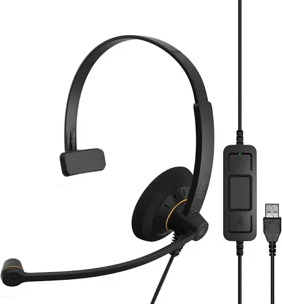 EPOS Sennheiser SC 30 USB ML (504546) - Single-Sided Business Headset | For