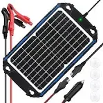 Waterproof 12W 12V Solar Battery Charger &amp; Maintainer Pro