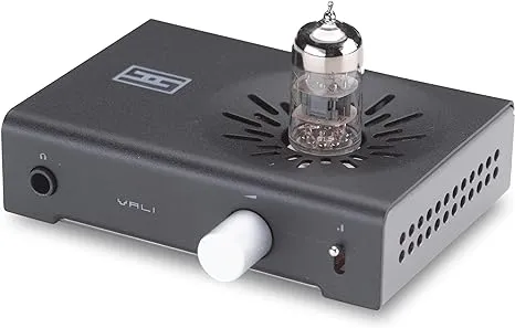 Schiit Vali 3 Beautiful Tube Hybrid Headphone Amp and Preamp - Black