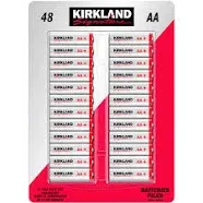 Kirkland Signature AA Alkaline Batteries, 48-count