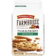 Pepperidge Farm Farmhouse Thin & Crispy Butter Pecan Cookies, 5.9 oz. Bag