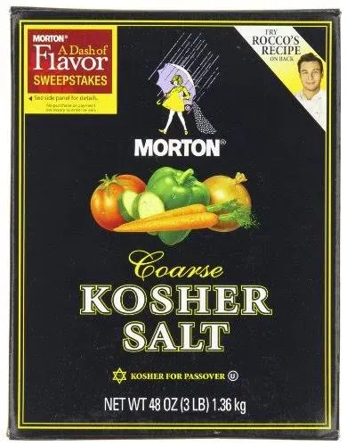 Morton Coarse Kosher Salt